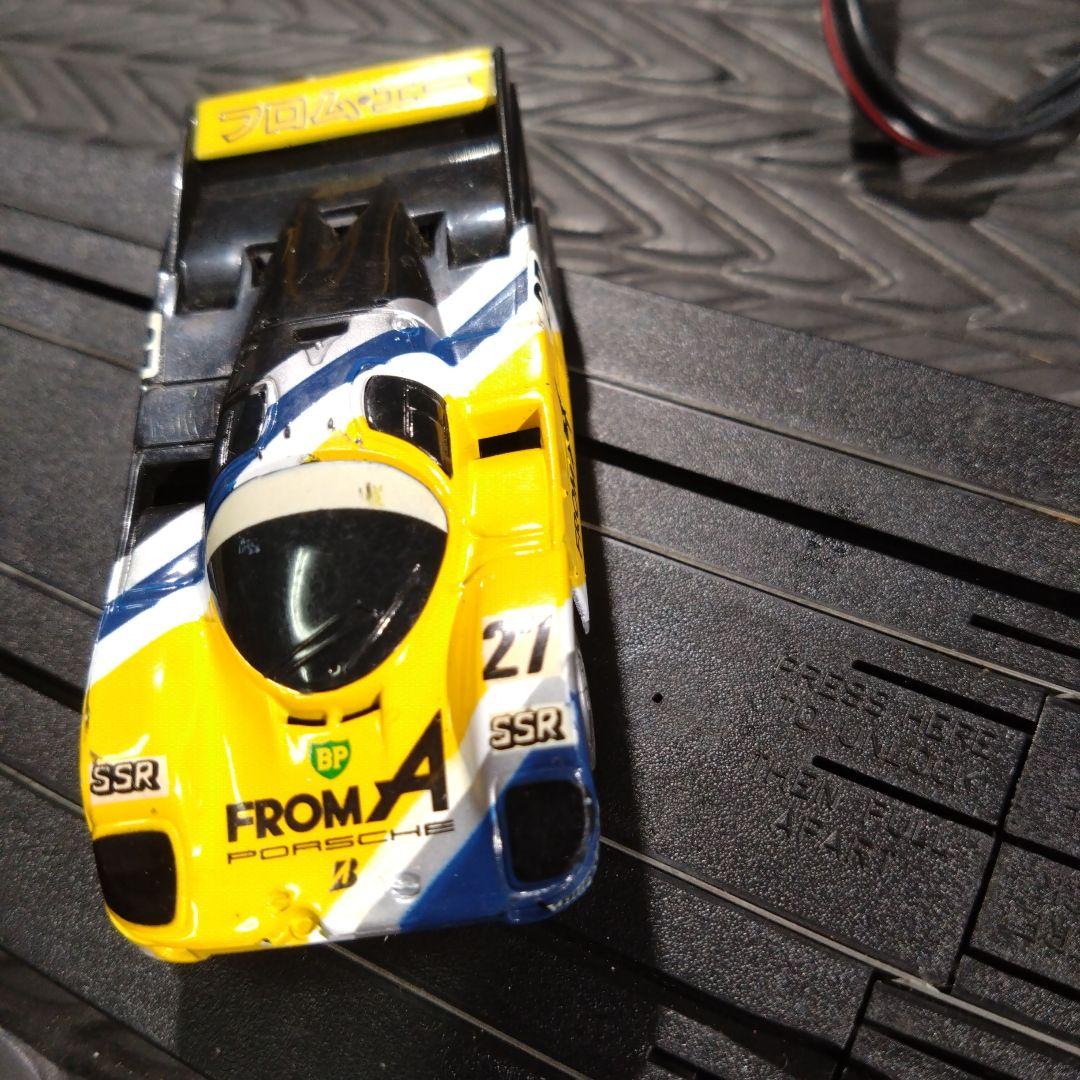 タイコTYCO スロットカー ポルシェ962Cウイニングラン 別途2台付き