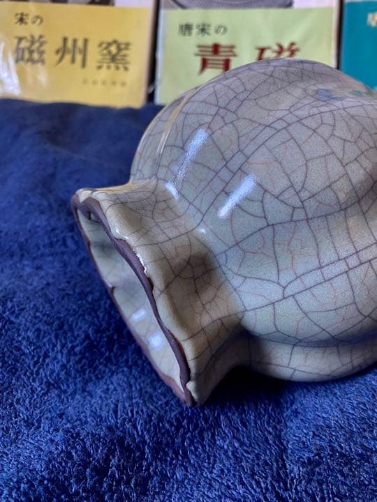 中国古美術品、宋代官窑瓷器、金丝铁线。高约24厘米。 - メルカリ