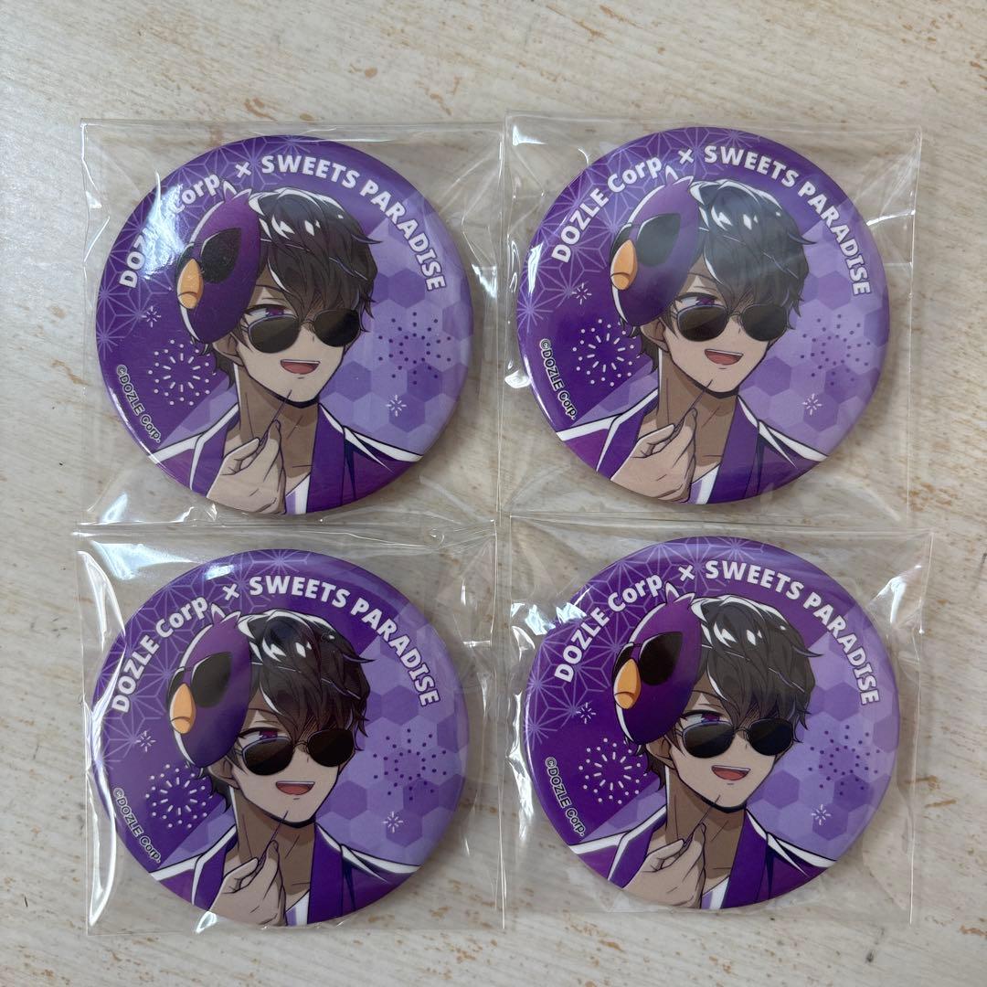 ドズル社 ぼんじゅうる 缶バッジ4個セット スイパラ - メルカリ