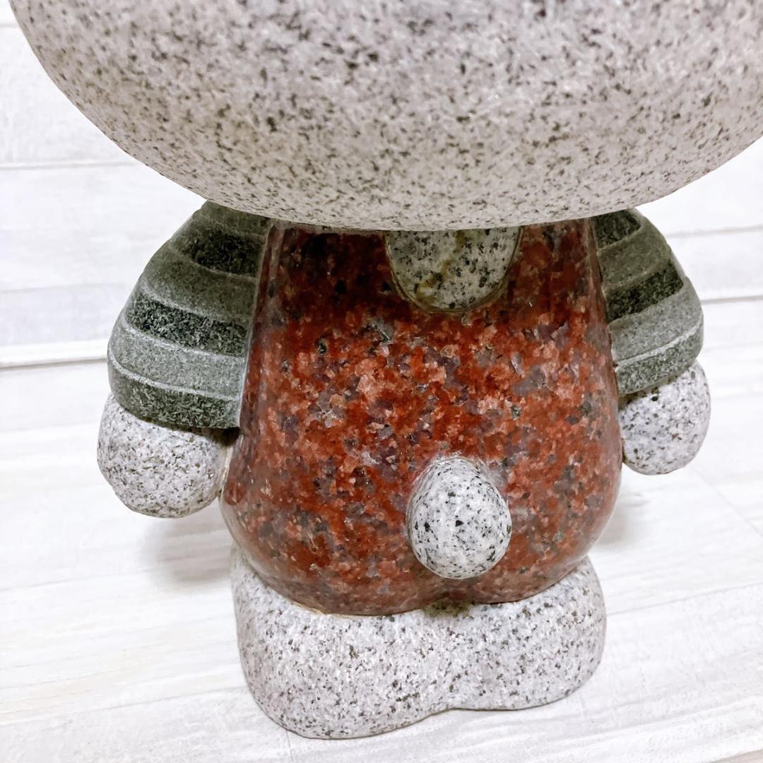 ハローキティ キティーちゃん 石像 御影石 置物 全長約27cm 猫 希少