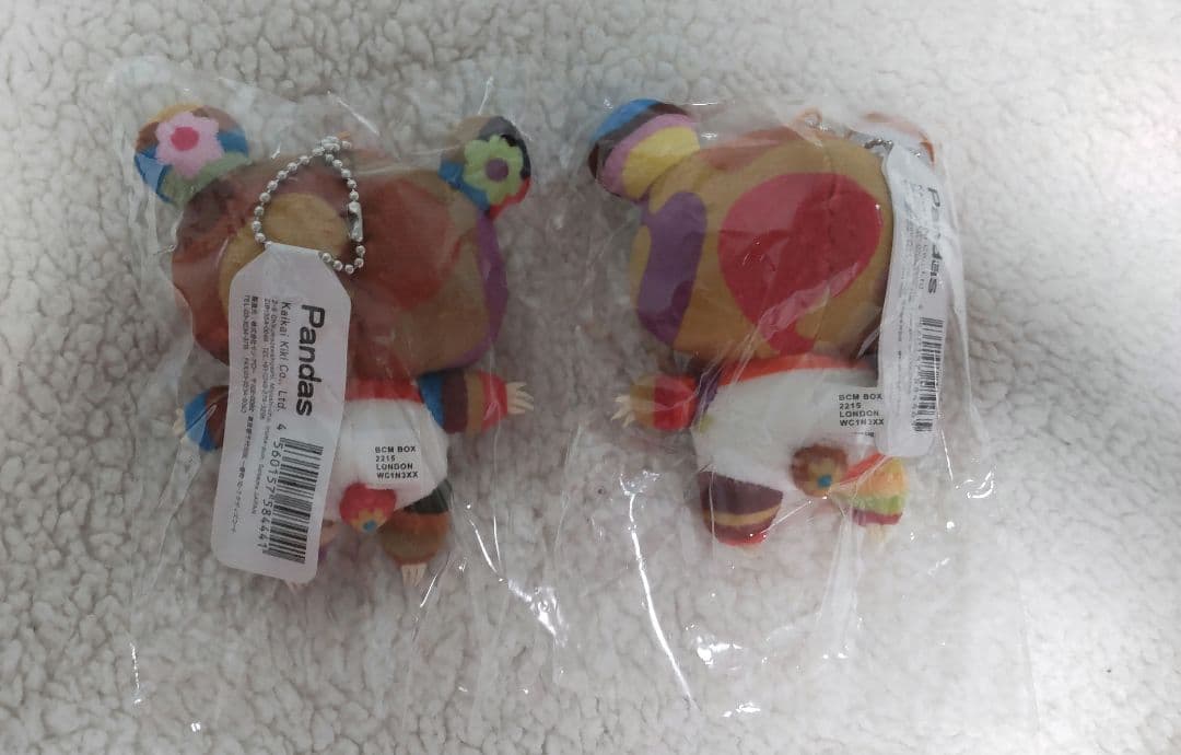 大人気パンダセット☆ 村上隆 ぬいぐるみ ラバー キーリング