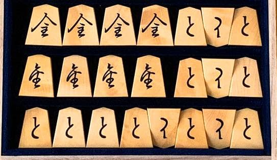 大輪カトレアさん専用--将棋駒 正虎作 巻菱湖書 御蔵ツゲ根杢 盛り上げ