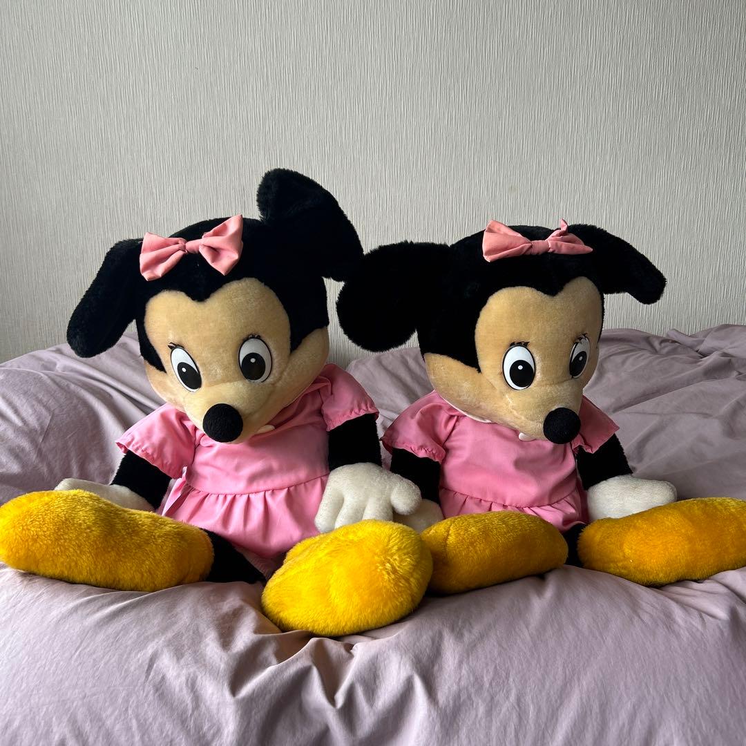 80s BIG 特大ミニーちゃん レア 東京ディズニー 昭和レトロ - メルカリ