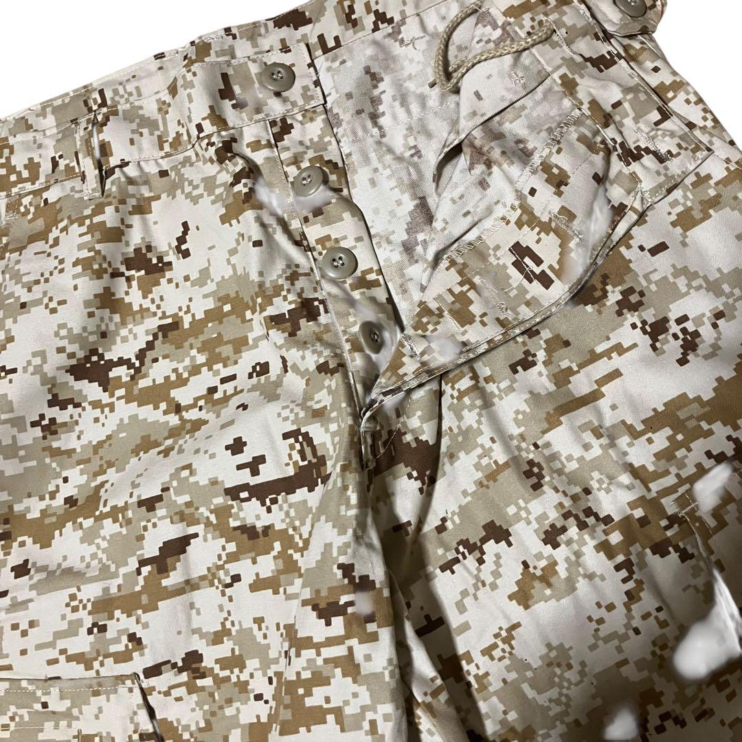 未使用 米軍実物 USMC コンバットパンツ L MARPAT デザートカモ - メルカリ