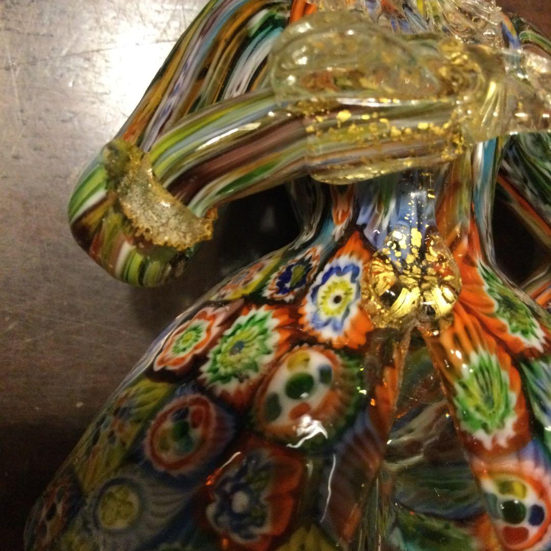 ベネチアングラス① お人形　新品未使用ですが破損