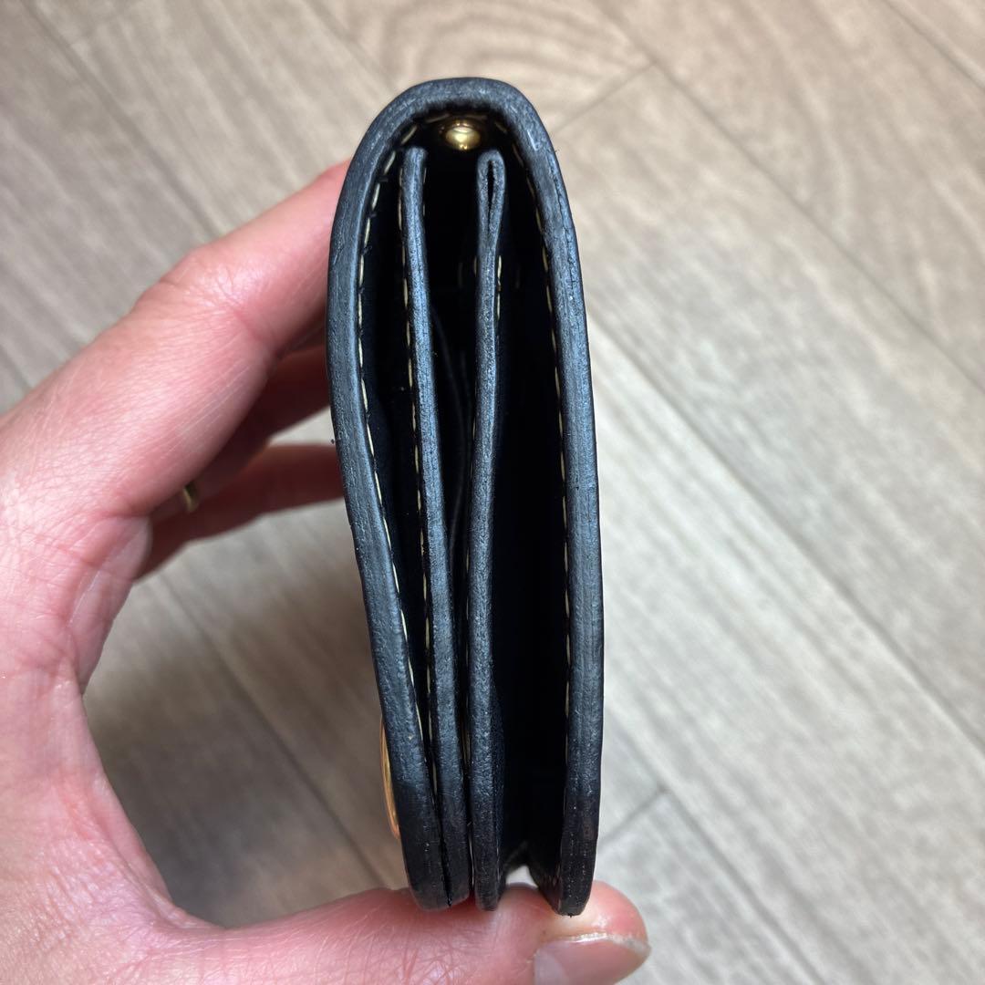 イタリアンレザー ミドルトラッカーウォレット 真鍮 タイプB - メルカリ