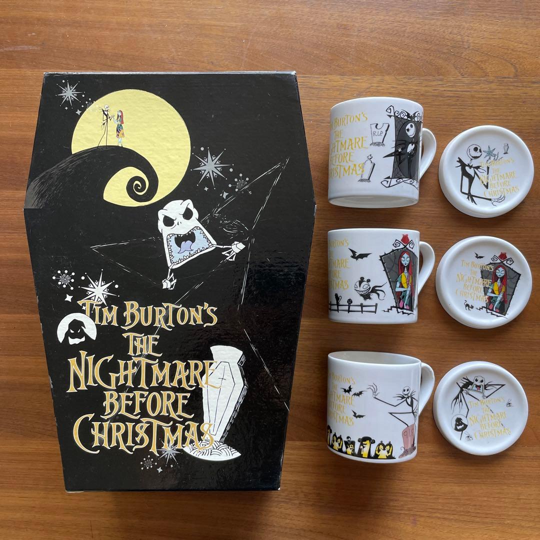 新品 ナイトメアビフォアクリスマス マグカップ 3脚セット - メルカリ