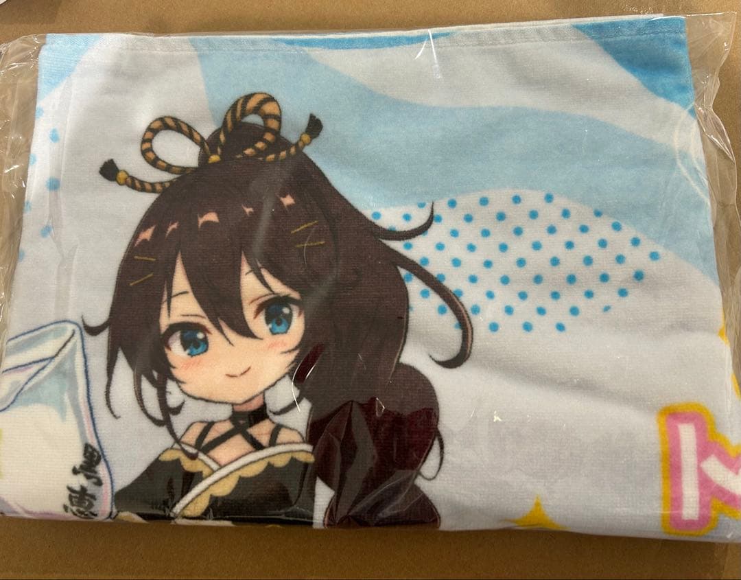 温泉むすめ 玉名イベント限定スポーツタオル 入場特典ステッカー付き