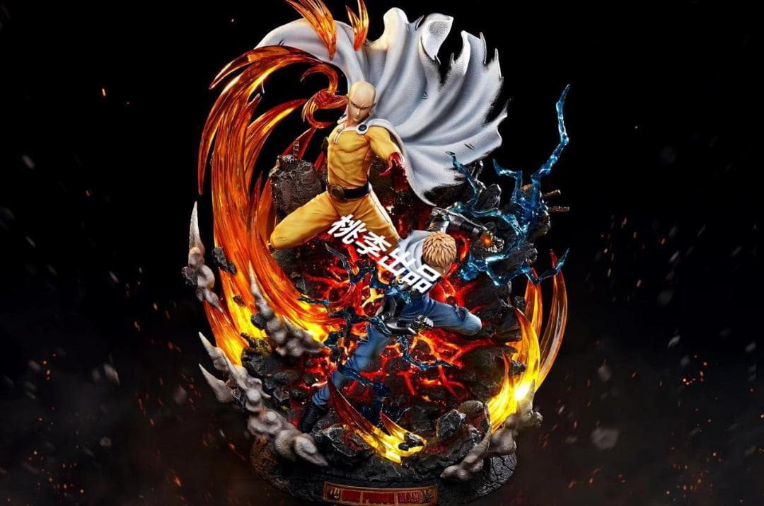 新品未開封『ワンパンマン』サイタマ＆ジェノス ガレージキット