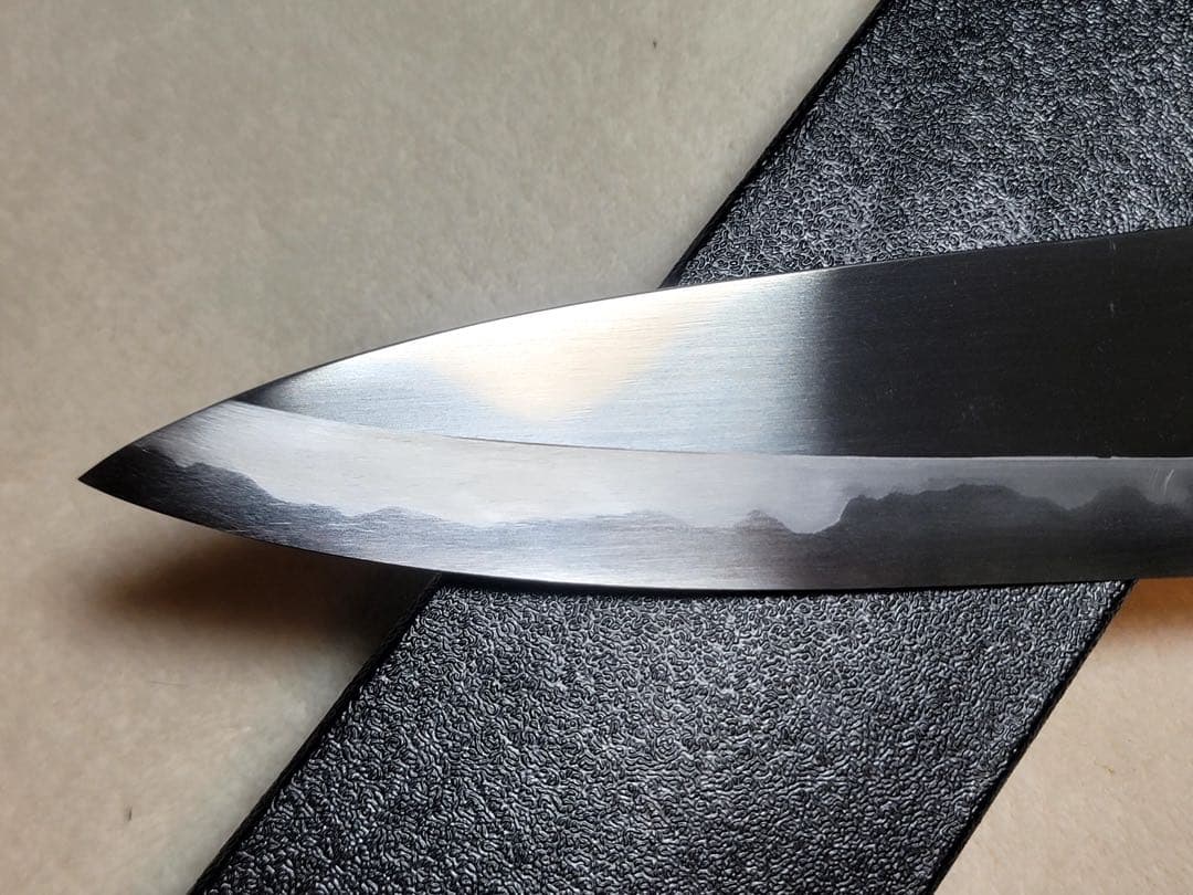 和田健一　本霞　白ニ鋼　牛刀　210mm