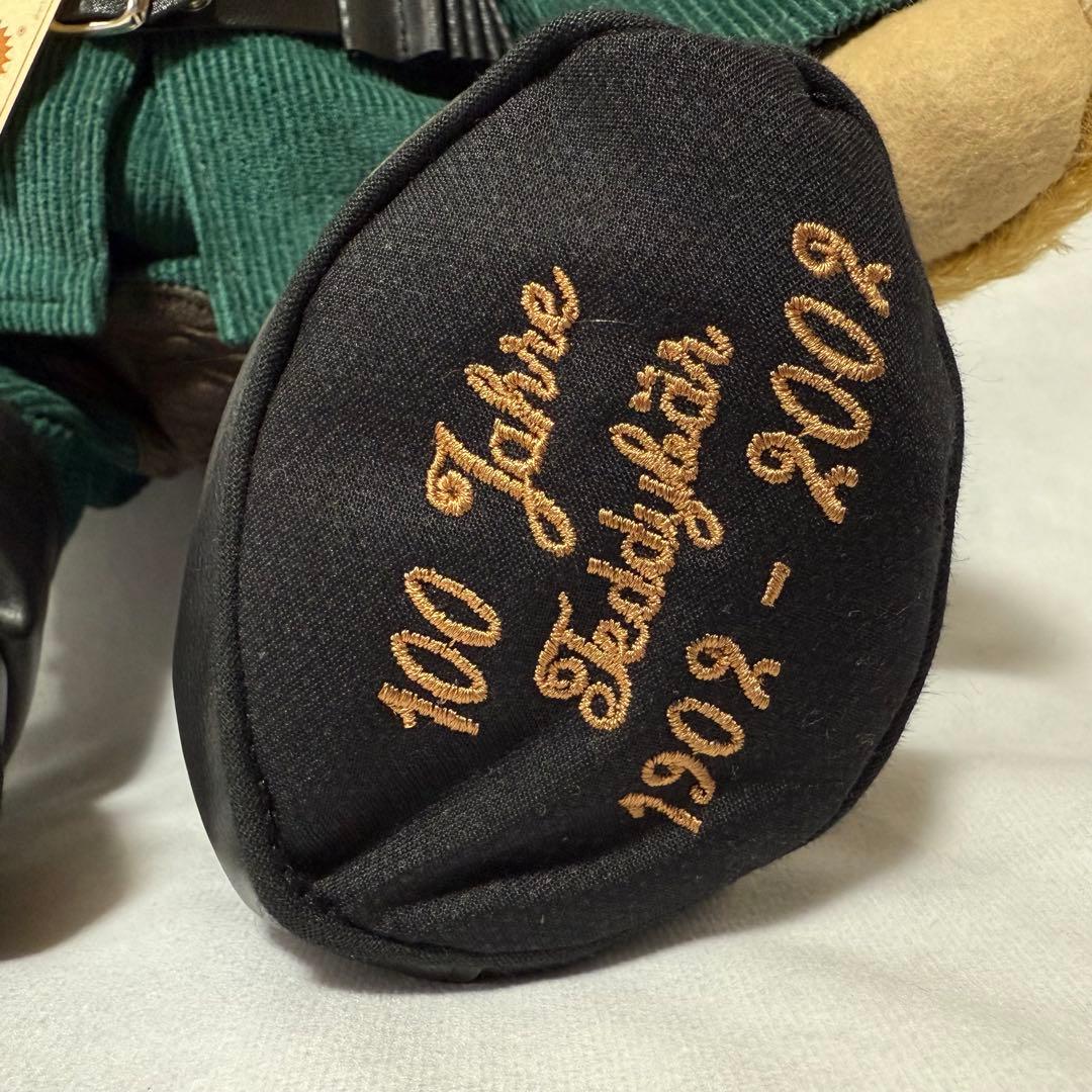 希少 欠品有☆緑ハーマン社 テディベア 2002年 ルーズベルト1000体限定