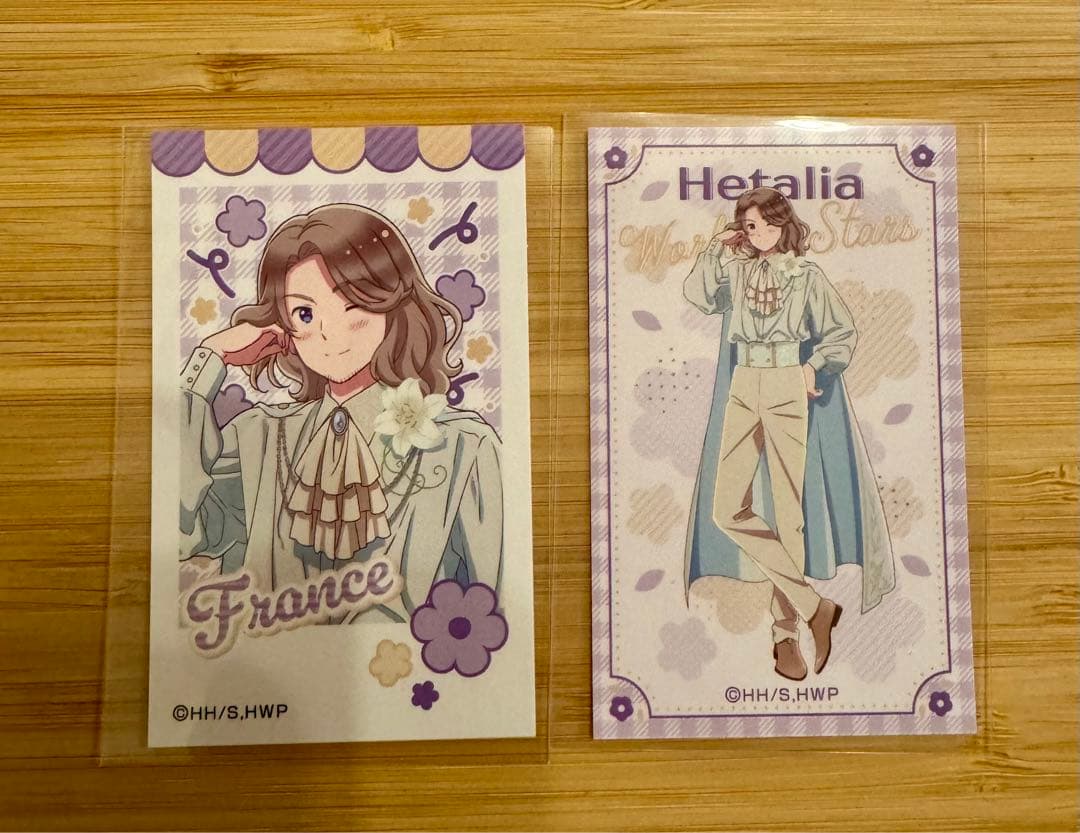 ヘタリア フラワーパレード ミニフォトカード フランス - メルカリ
