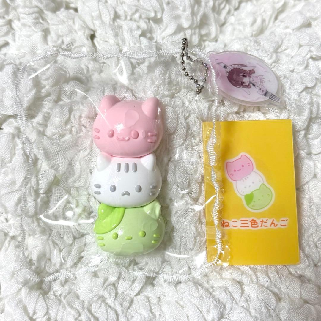 MoMo スクイーズ おでんシリーズ ねこ三色だんご - メルカリ