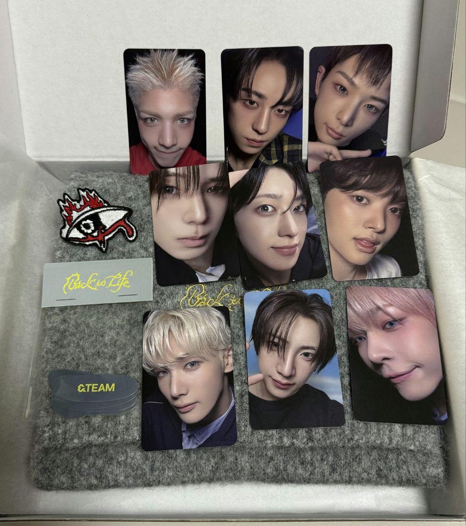 韓国　&TEAM　ショーケース　ショケ　SHOW CASE　トレカ　マフラー 2026年最新】ショーケース &teamの人気アイテム - メルカリ