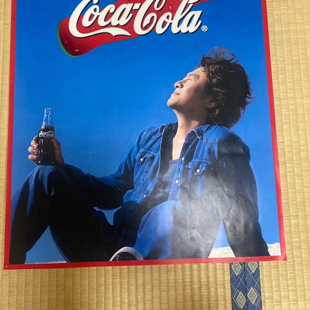 コカコーラ 桑田佳祐 ポスター 非売品 店舗用 古いです - メルカリ