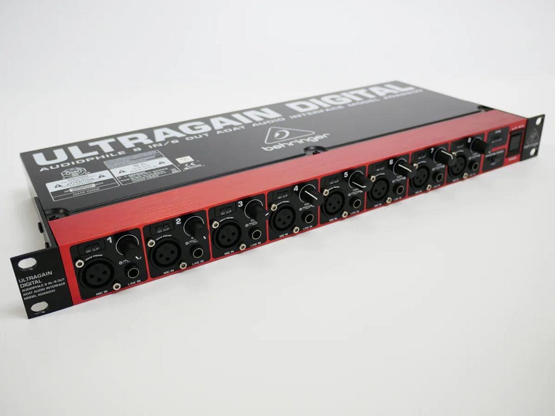 オーディオインターフェイス　ADA8200 Amazon.com: Behringer ADA8200 Audiophile 8 In/8 Out ADAT Audio
