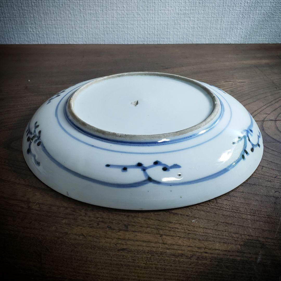 皿 古伊万里 染付 松竹梅 宝尽し 巻物 江戸 唐草 - メルカリ