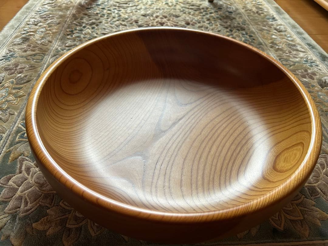 天然木ボウル大 Amazon.co.jp: UPTALY 特大木製サラダボウル (22cm x 7.5cm)、木片全体