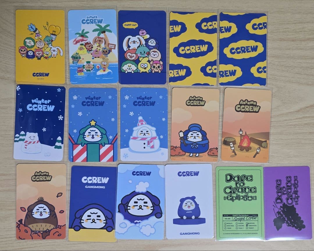 CRAVITY ミニ トレカ ククル セット - メルカリ