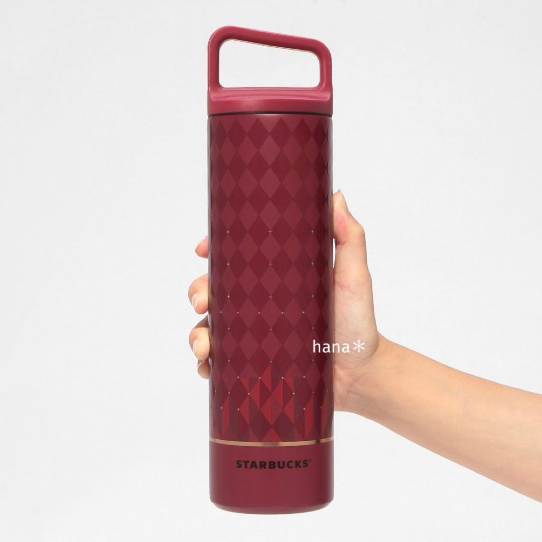 新品 スタバ ホリデー2025ハンドルリッドステンレスボトルMiiR591ml