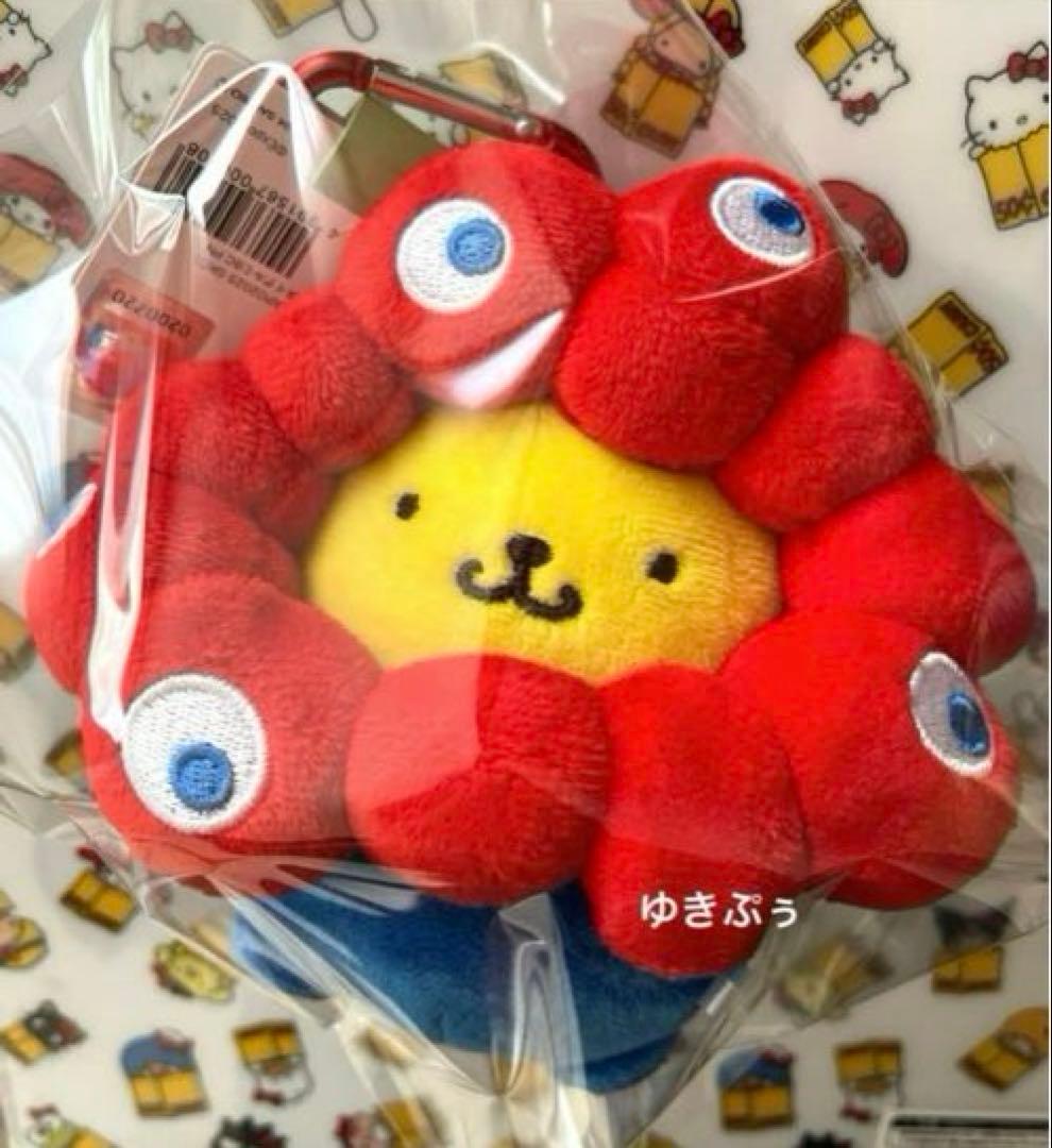 ☆大阪万博 ミャクミャク サンリオ ポムポムプリン なりきりぬいぐるみ