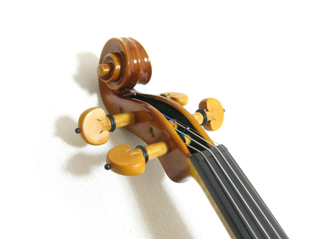 ドイツ製カスタム】 ストラディバリウスラベル バイオリン 4/4 付属品