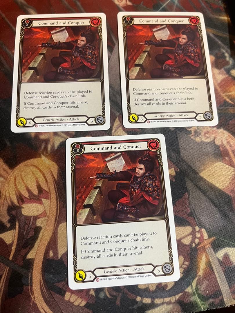 FAB Command and Conquer 3枚セット