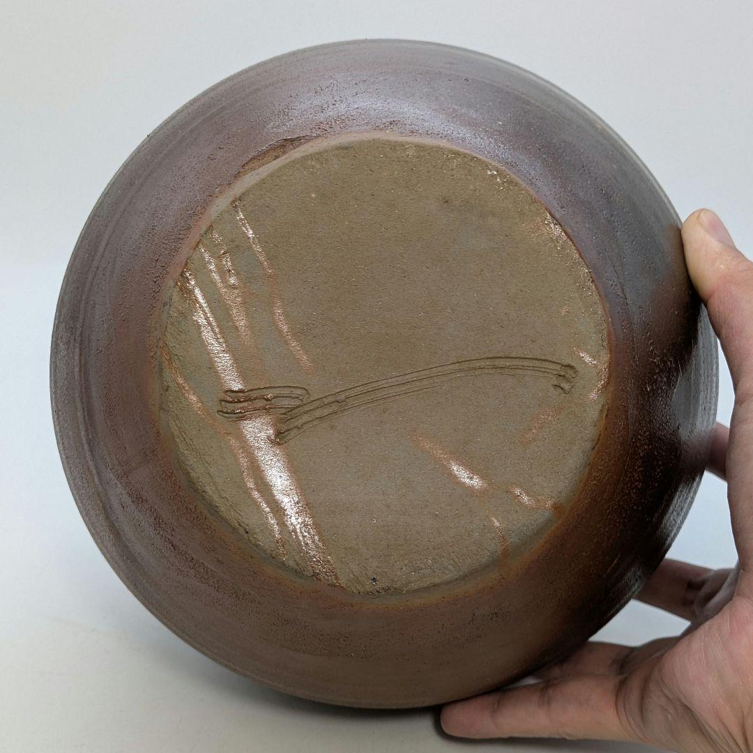 大平誠之助 備前焼 壺 共箱栞 壷 花器 フラワーベース 花入 花生 花瓶