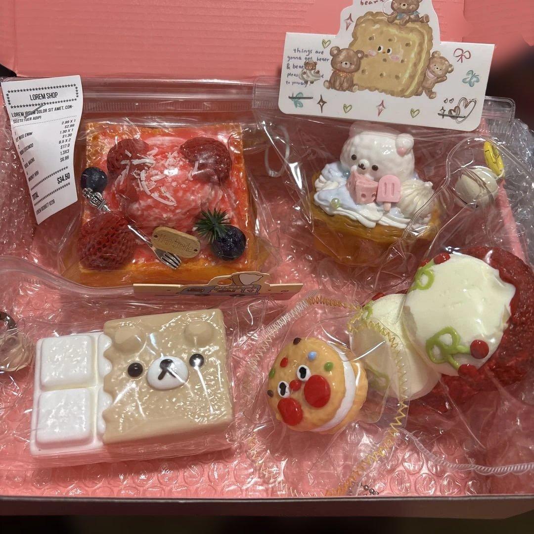 ladodo kikisquishy スクイーズ カフェ クマ フルセット - メルカリ