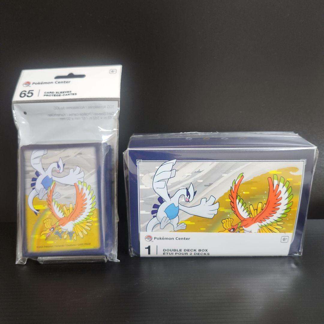 ルギア&ホウオウ プレイマット スリーブ デッキケース 海外ポケモン