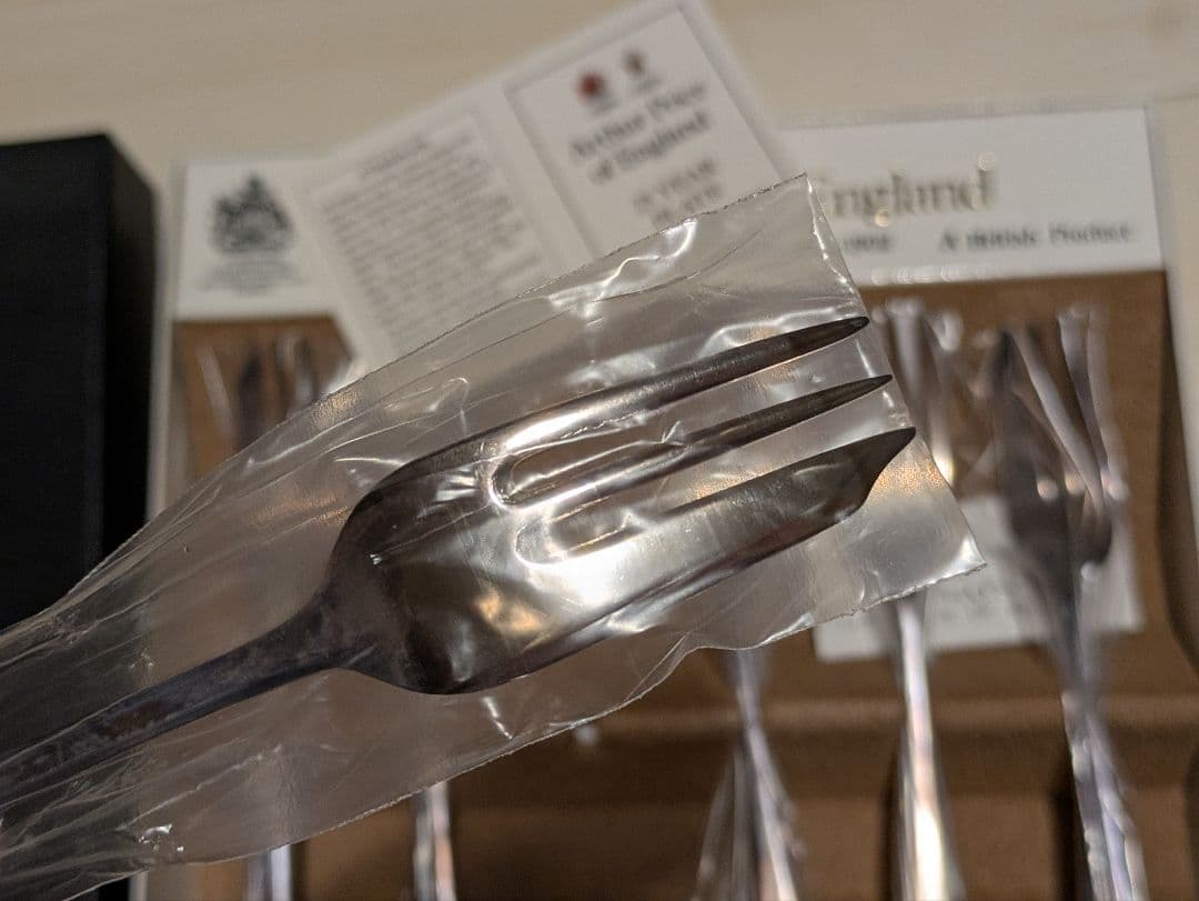 3-1.Arthur Price of England フォーク(グレシアン)