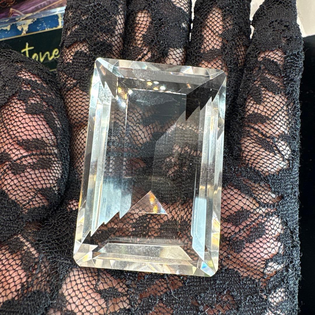 高品質 水晶バゲットカット♡♡No.2588