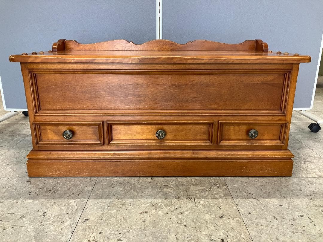 横浜ダニエル ベンチ収納 ベンチチェスト ブラウン