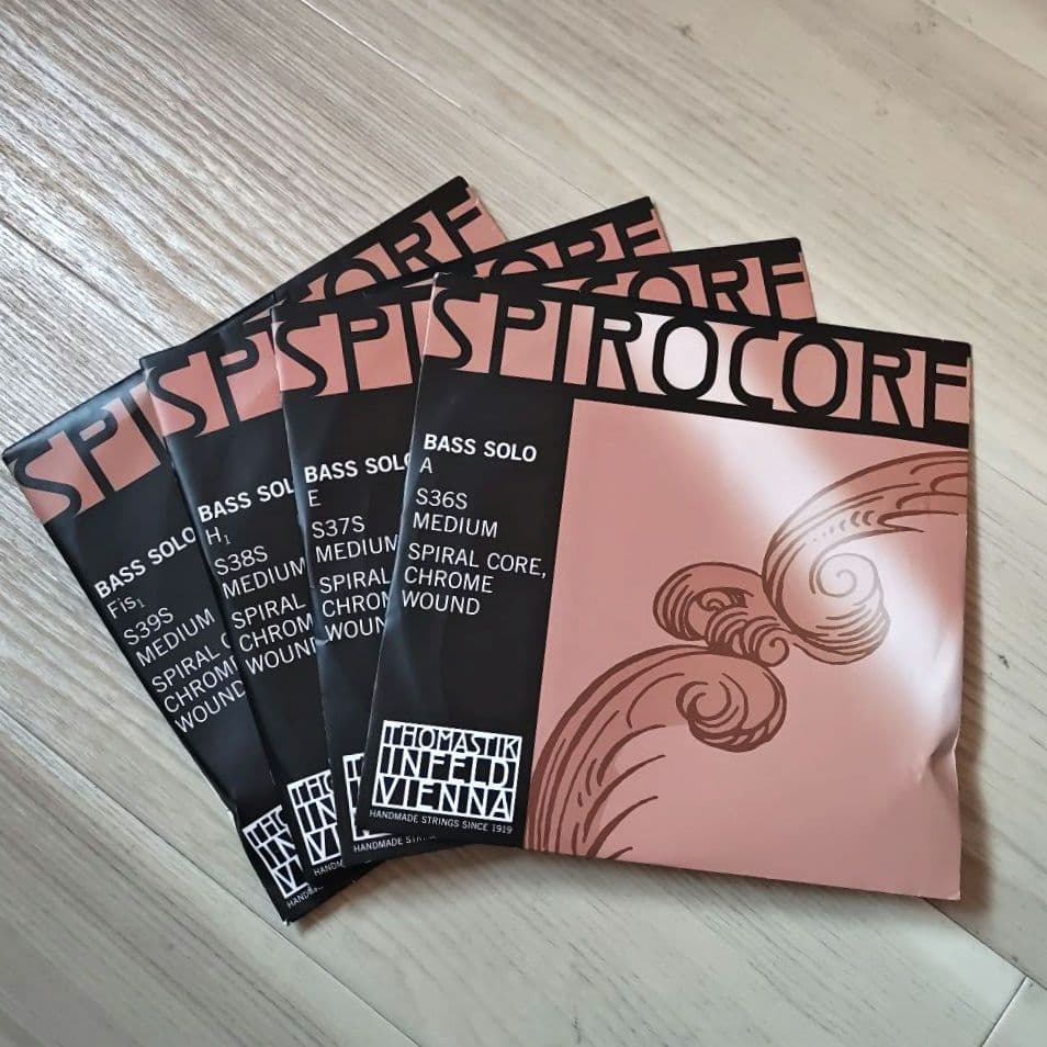新品・未使用品【コントラバス弦】スピロコア・ソロ 4弦セット - メルカリ