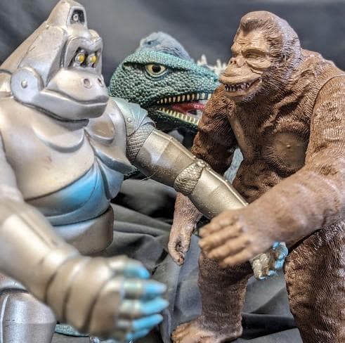 キングコング＆メカニコング＆ゴロザウルス（バンダイ）＆ゴジラ