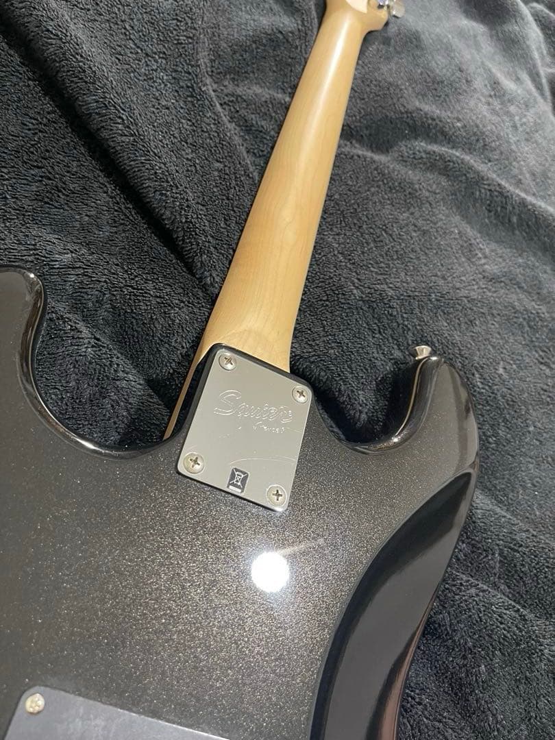 Fender SQ AFN FAT STRAT MBK SPRKL HDW