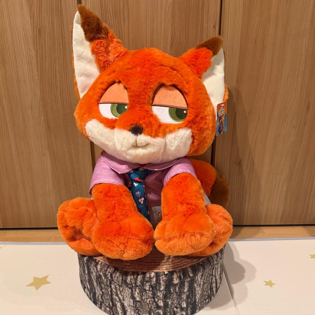 コストコ ズートピア ニック ぬいぐるみ ブランケット付き - メルカリ