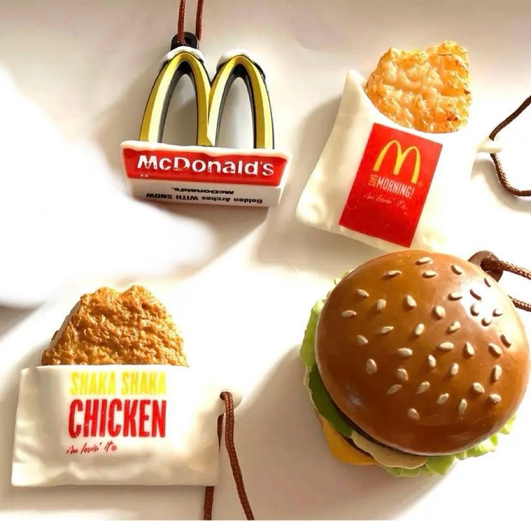 マクドナルド グッズ 4点セット レア ノベルティ ハンバーガーなど
