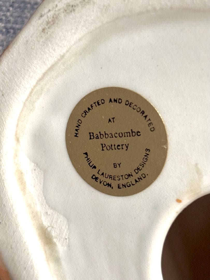 猫の置き物3点セット フィリップ・ローレストン作 英国BABBACOMBE窯