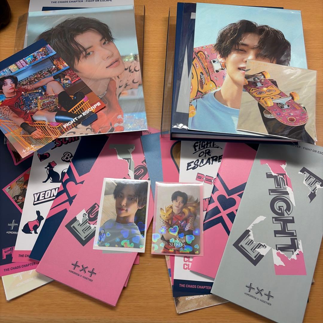 TXT アルバム fight or escape トレカ ヨンジュン - メルカリ