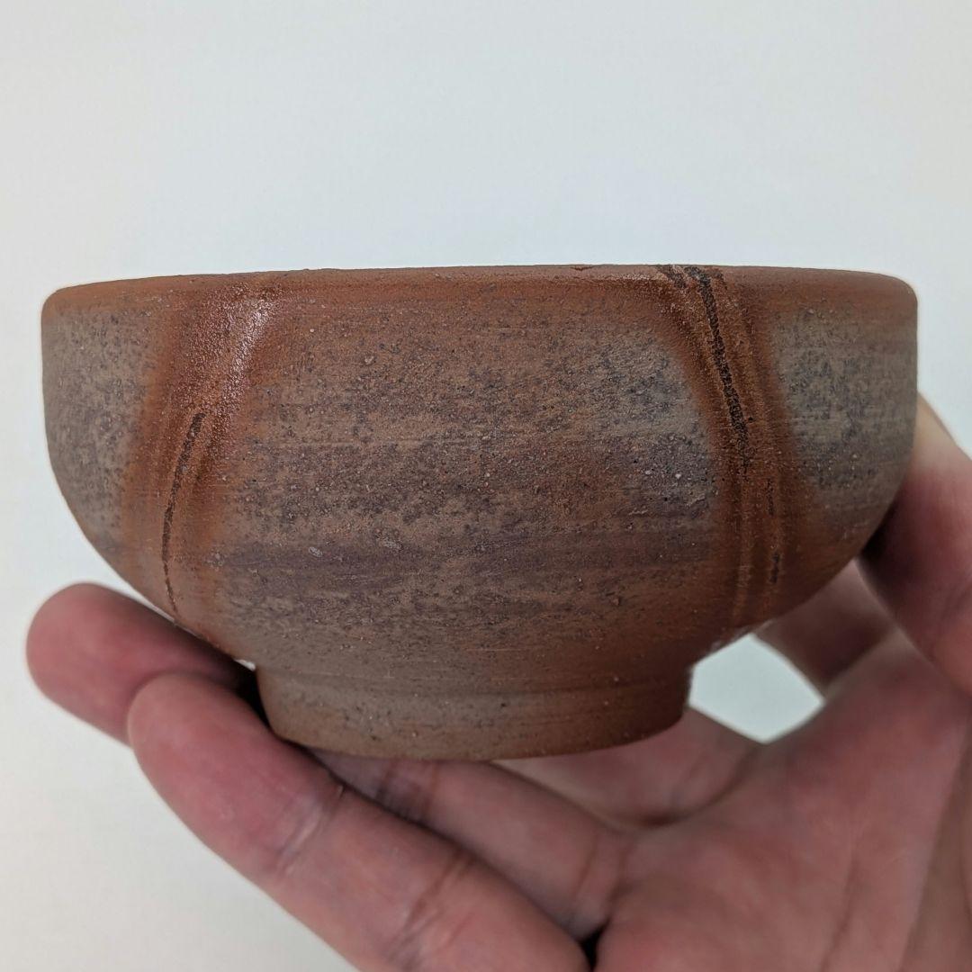 南燦窯 徳永修 備前焼 緋襷丸中鉢揃（小鉢6客） 共箱