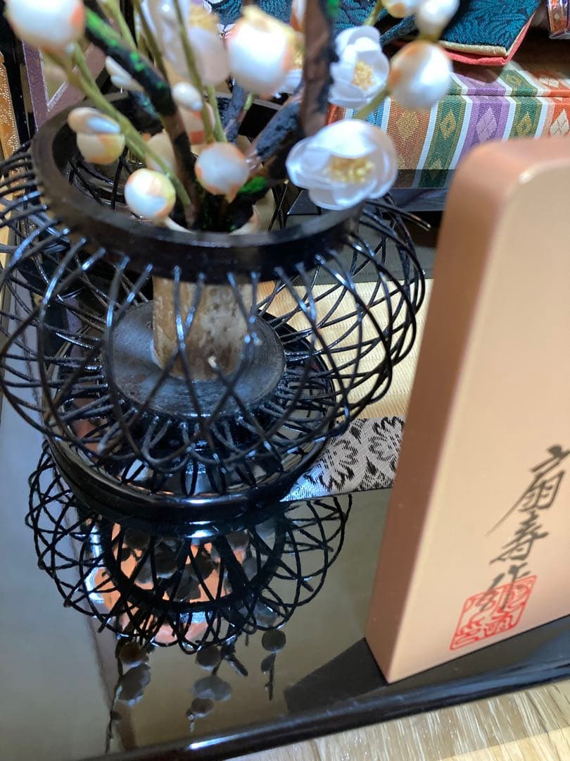 お雛様　前田渓山気付　扇寿作