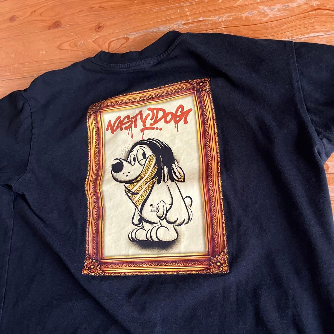 Nasty Dog ブラック Tシャツ Lサイズ - メルカリ