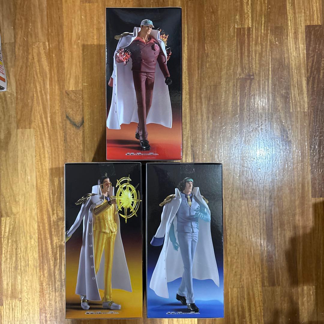 ワンピース THE出航 サカズキ ボルサリーノ クザン フィギュア - メルカリ