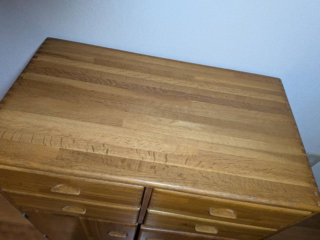 《送料込》ナジコ 80年代 ヴィンテージキャビネット 木製棚 北欧レトロ家具