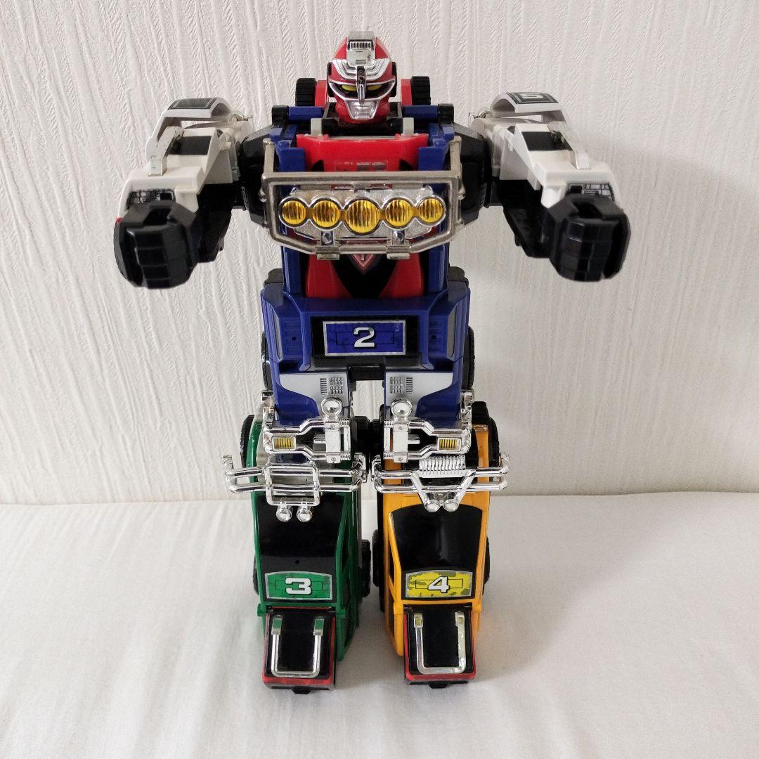 当時物・未使用】激走戦隊カーレンジャー DX VRVロボ