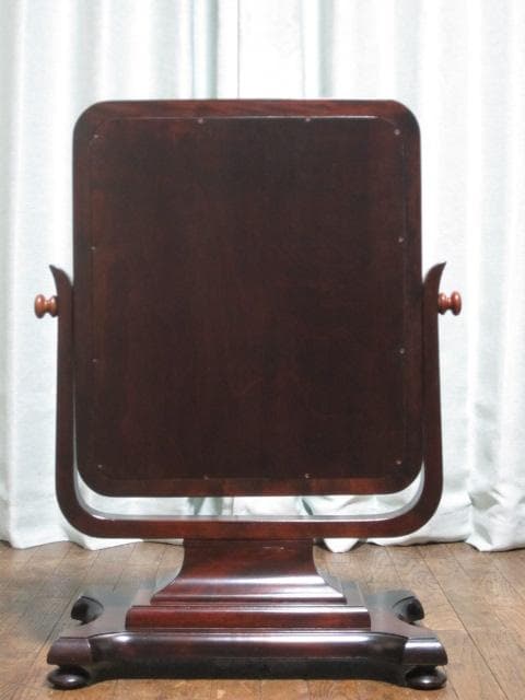 松本民芸家具 ミズメザクラ 無垢材 B型 置鏡 19.2万/ミラー 卓上