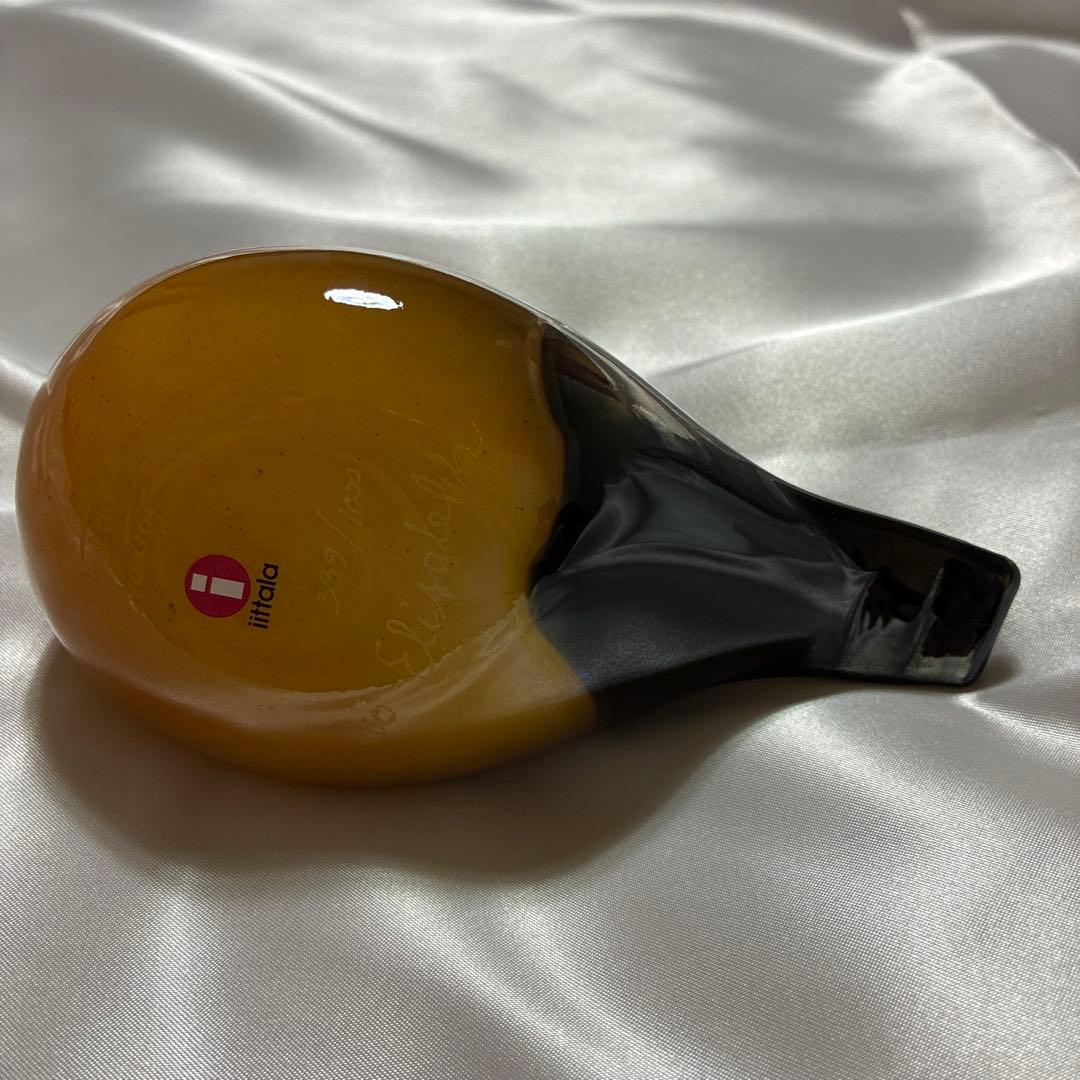 ガラス製 鳥の置物 Golden Finch オイバトイッカ - メルカリ