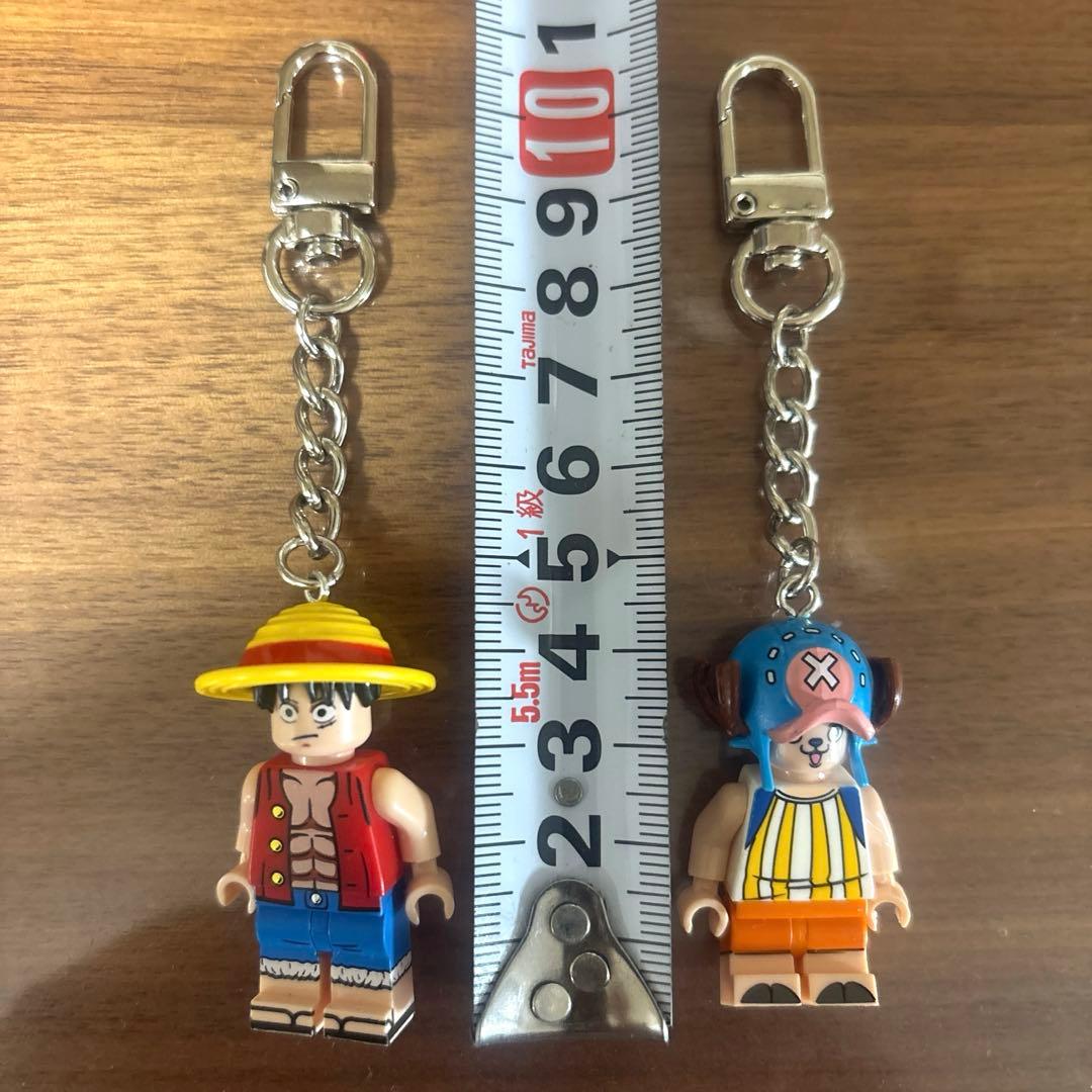 レゴ互換 キーホルダー ワンピース ルフィ チョッパー 2体 - メルカリ