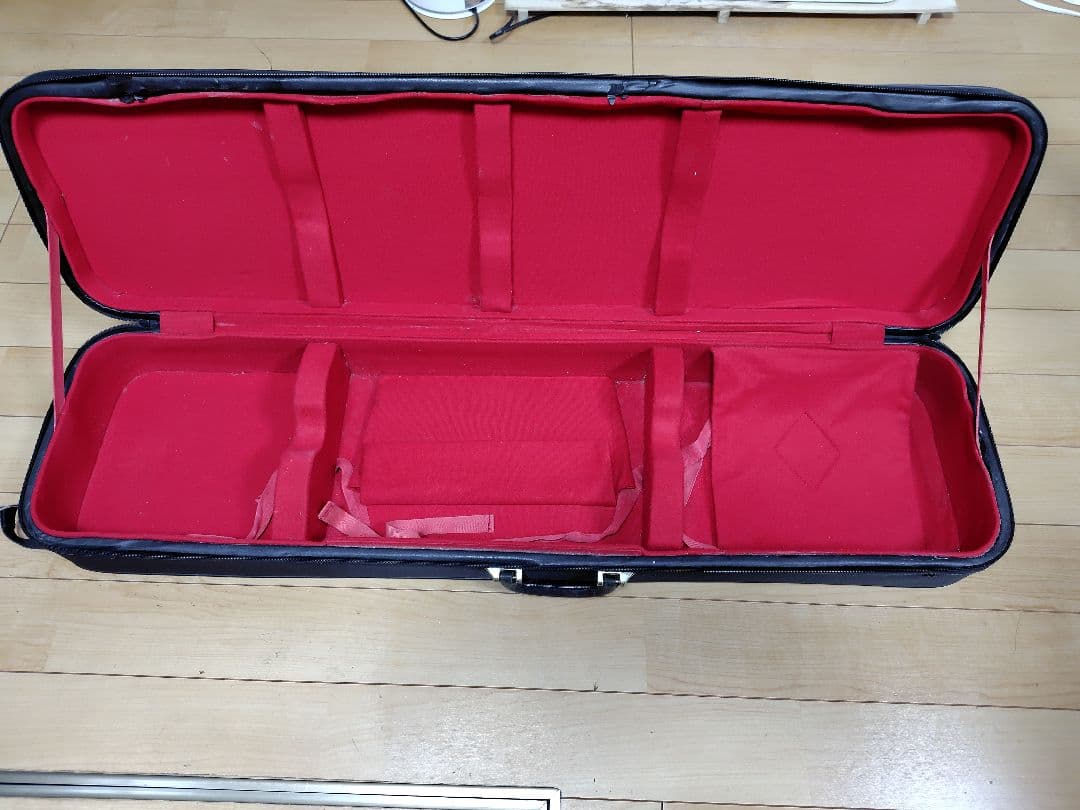 高級三味線太棹 紅木東さわりk9刻印金細 二本溝子持綾杉